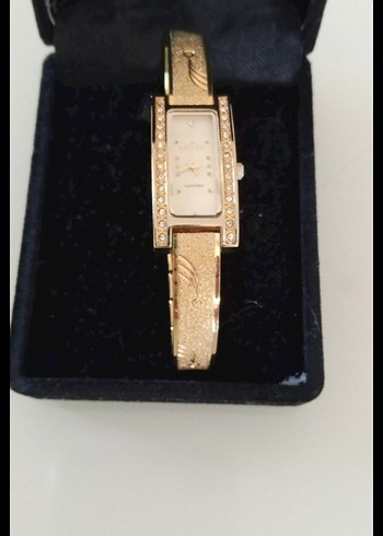 Altın kaplama nostaljik saat - Görsel 2