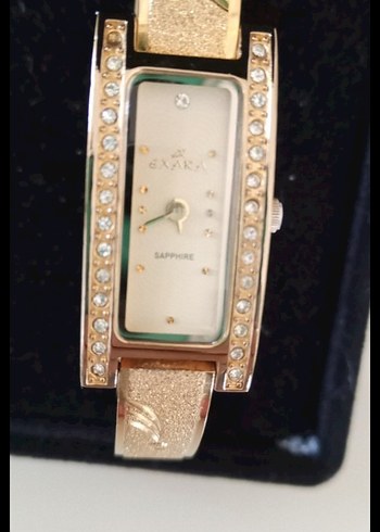 Altın kaplama nostaljik saat - Görsel 3