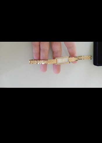 Altın kaplama nostaljik saat - Görsel 12