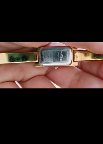 Altın kaplama nostaljik saat - Görsel 9