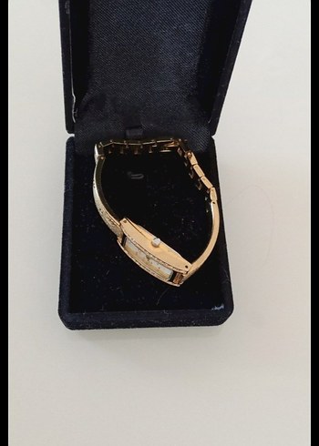 Altın kaplama nostaljik saat - Görsel 5