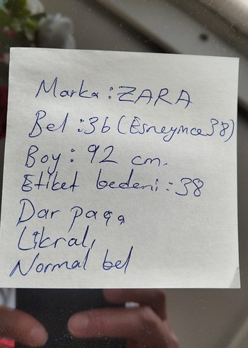 Zara pantolon - Görsel 11