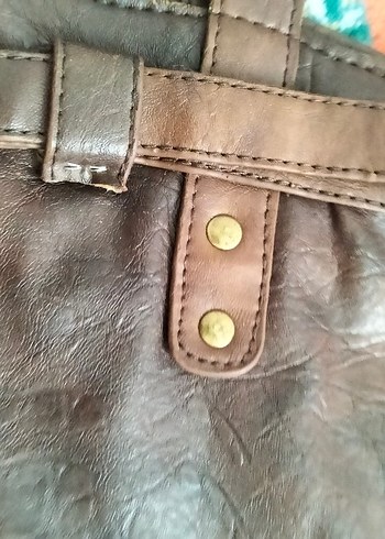 Deri çanta. Orjinal ürün. - Görsel 14