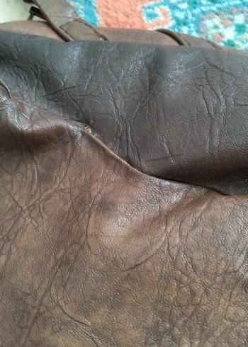 Deri çanta. Orjinal ürün. - Görsel 20