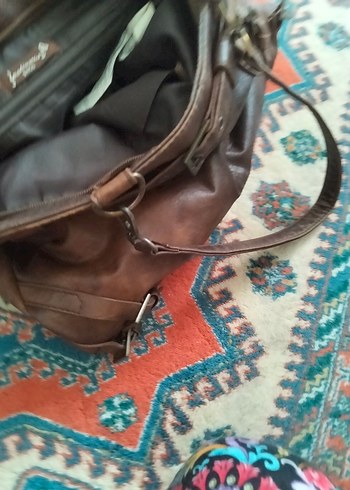 Deri çanta. Orjinal ürün. - Görsel 15