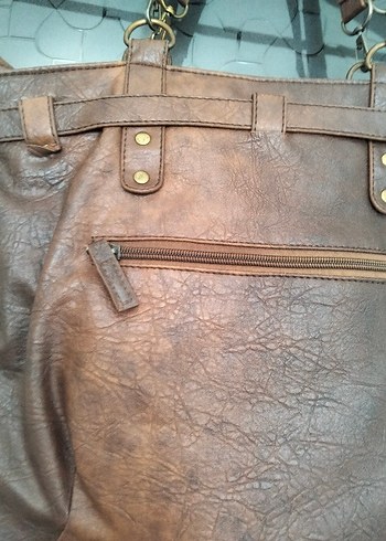Deri çanta. Orjinal ürün. - Görsel 10
