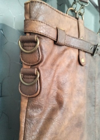 Deri çanta. Orjinal ürün. - Görsel 8