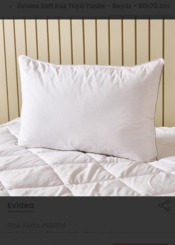 Kaz tüyü yastık - Görsel 2