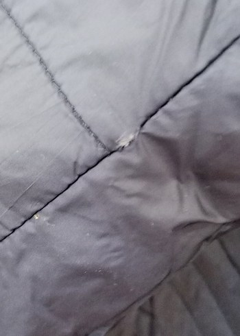 m Beden Kapüşonlu Koyu Renk Kışlık Mont