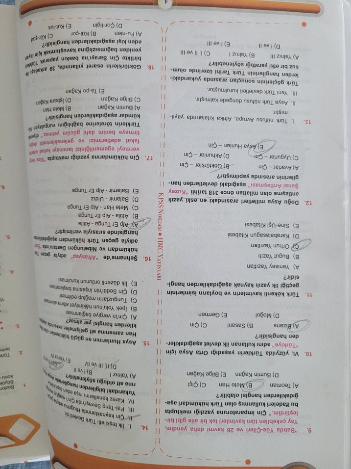 KPSS Genel Kültür ve Yetenek Soru Bankası Seti - Görsel 3