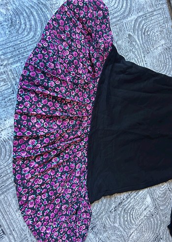 Çiçek Desenli Hamile Elbisesi - Görsel 3