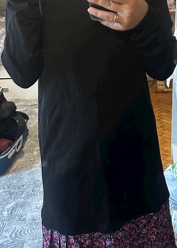 Çiçek Desenli Hamile Elbisesi - Görsel 5