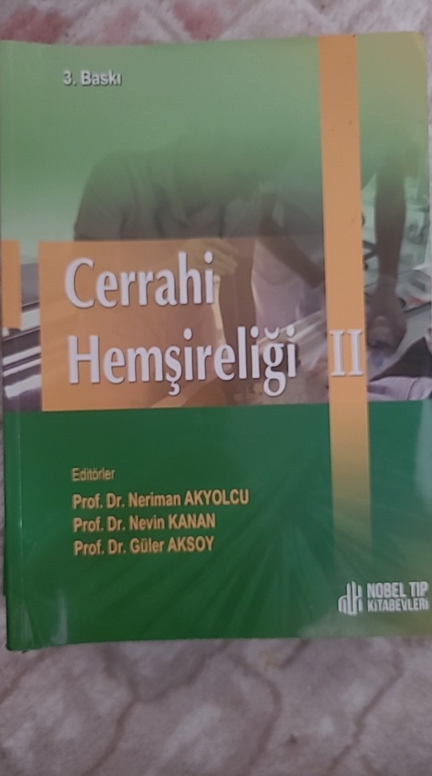 Cerrahi Hemşireliği I - 4. Baskı Kitap - Görsel 2