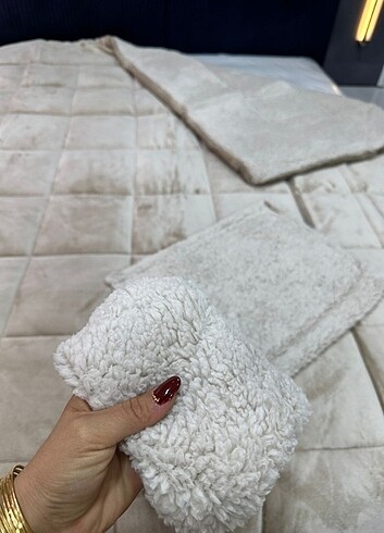 Peluş & kadife yorgan  - Görsel 2