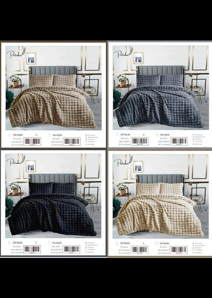 Tavşan tüyü yorgan - Görsel 2