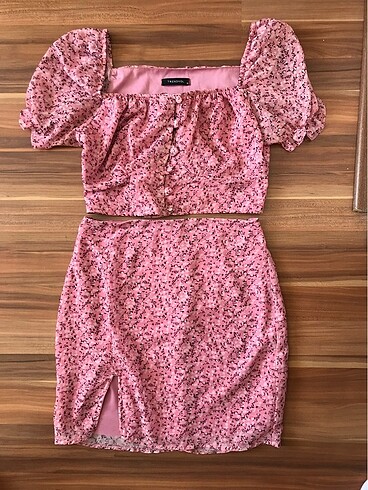 Trendyol & Milla Trendyolmilla ikili pembe takım