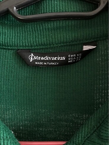 Stradivarius Stradivarius yeşil elbise