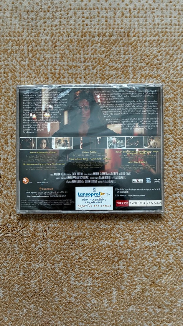 Karşı Pencere VCD - Ferzan Özpetek Filmi - Görsel 2