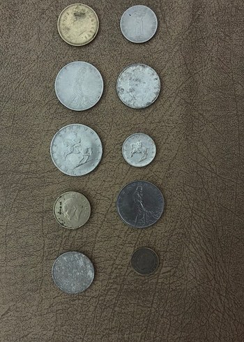 Eski madeni para koleksiyonu - Görsel 2