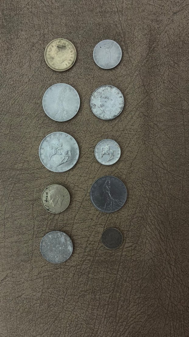 Eski madeni para koleksiyonu - Görsel 2