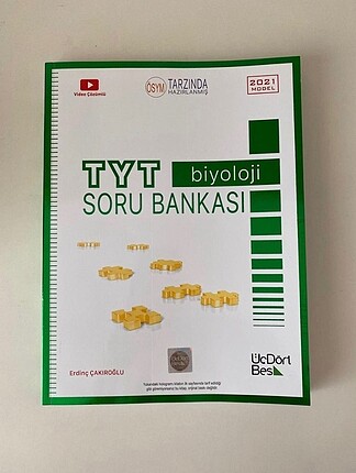 345 Yayınları TYT Biyoloji Soru Bankası