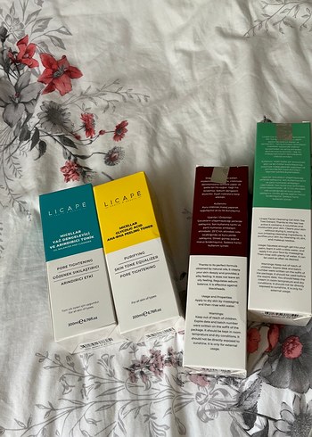 LICAPE Kadın Yüz Temizleyici Tonikler 200 ml - Görsel 5
