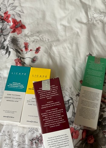 LICAPE Kadın Yüz Temizleyici Tonikler 200 ml - Görsel 3