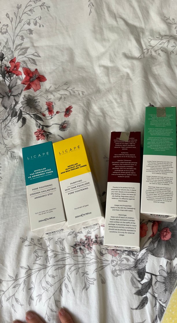 LICAPE Kadın Yüz Temizleyici Tonikler 200 ml - Görsel 5