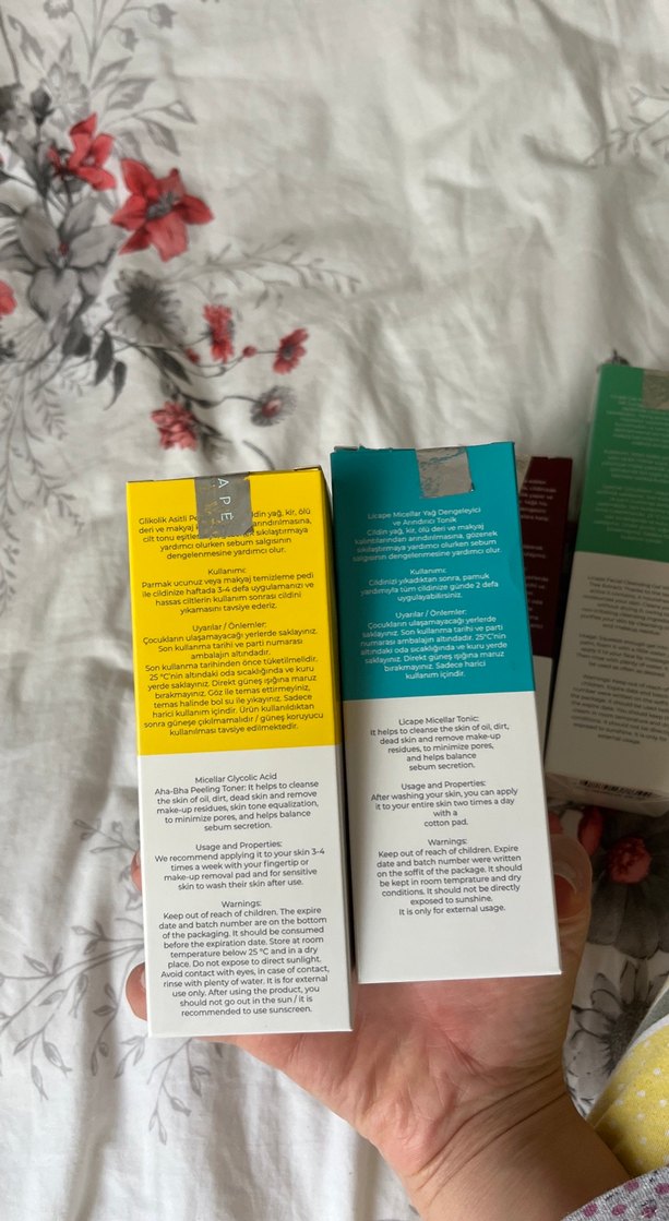 LICAPE Kadın Yüz Temizleyici Tonikler 200 ml - Görsel 4