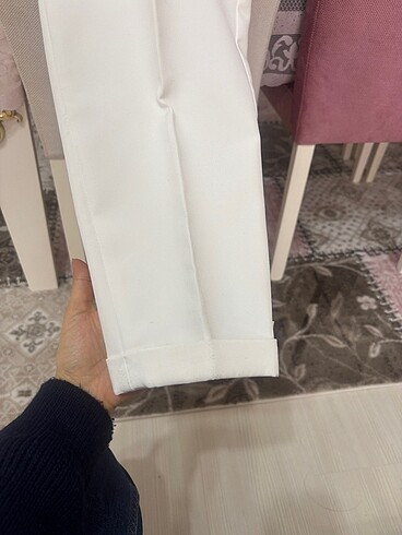 s Beden beyaz Renk Pull and bear pantolon