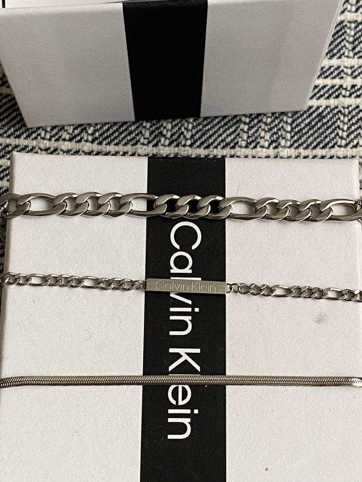 Calvin Klein Zincir Detaylı erkek Bileklik - Görsel 2