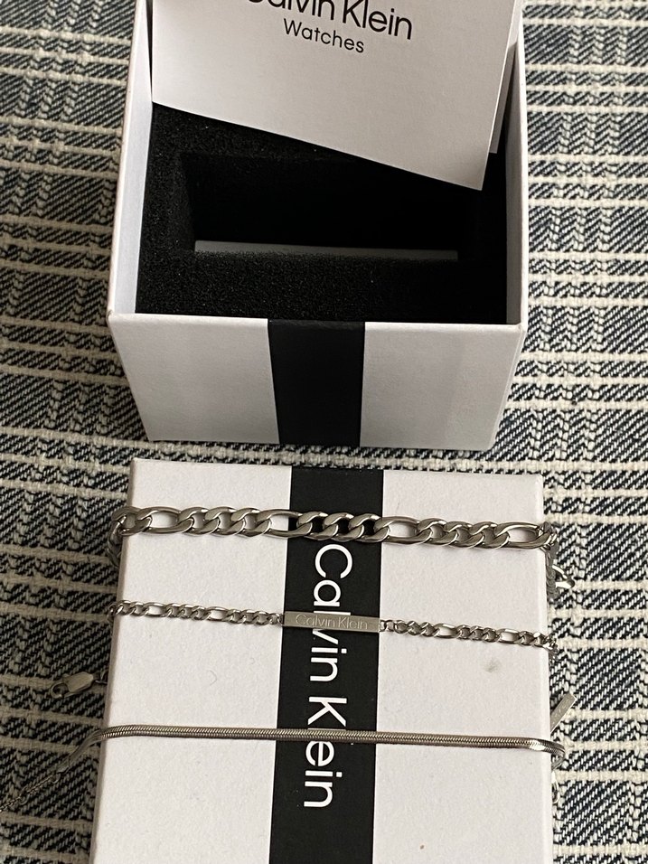 Calvin Klein Zincir Detaylı erkek Bileklik - Görsel 3