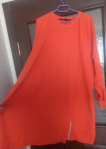 Diğer turuncu Uzun Kollu bahre butik Tunik