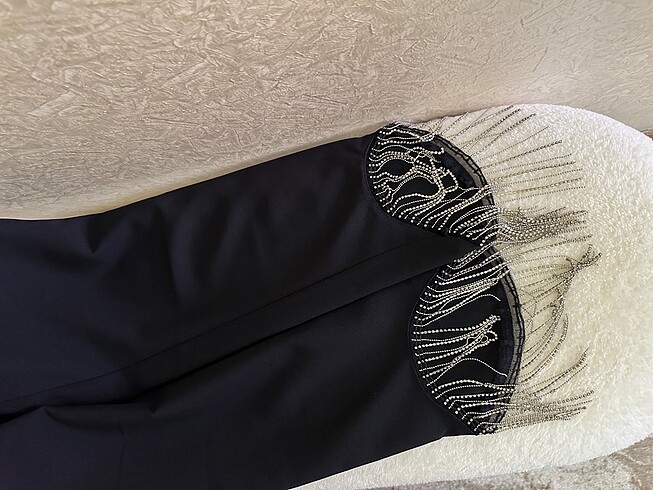 Taşlı şık pantolon - Görsel 5