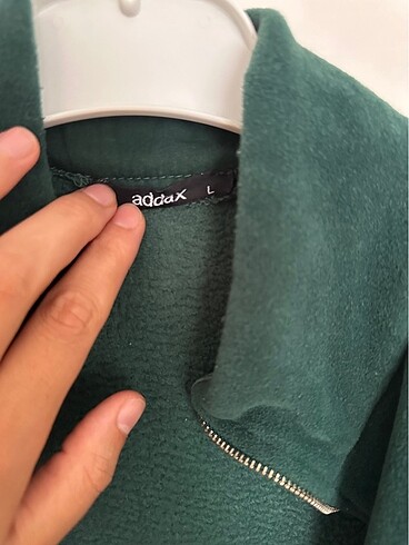 Addax Yeşil polar hırka