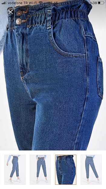 27 Beden Mom jean