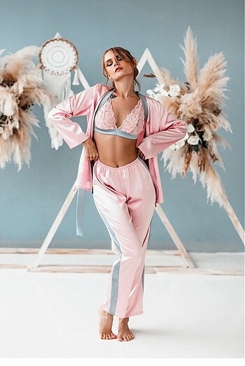 Diğer Pudra pijama takımı