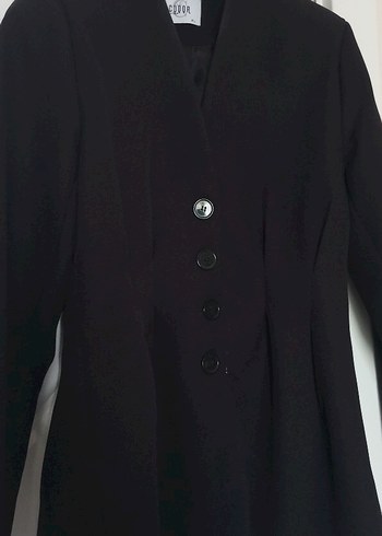 Zara Siyah Kadin Beli Saran Uzun Kollu Blazer