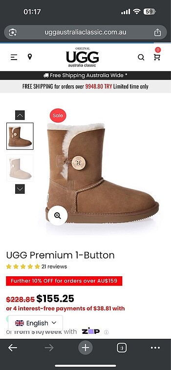 UGG Australia Bot