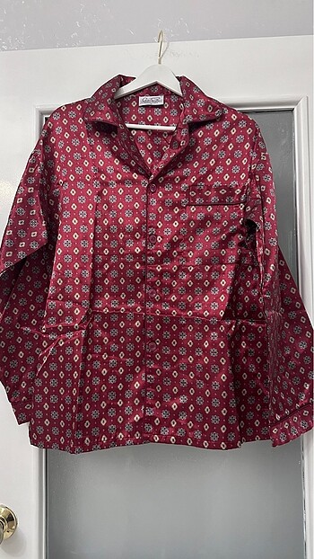 Saten erkek pijama Takımı - Görsel 4