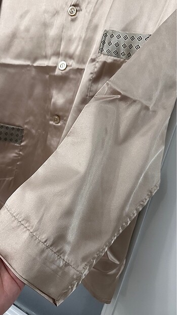 Erkek Saten Pijama Takımı - Görsel 7