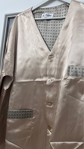 Erkek Saten Pijama Takımı - Görsel 6