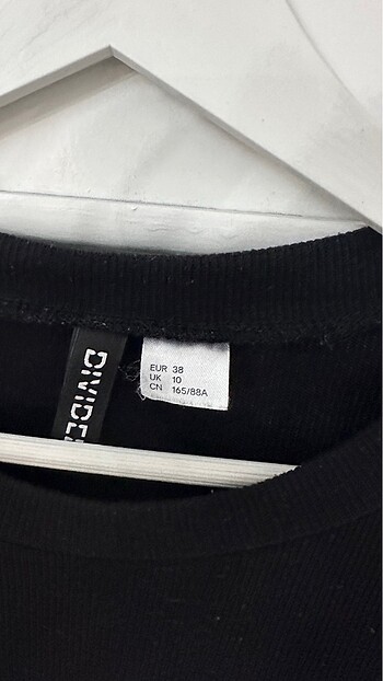 38 Beden siyah Renk H&M Elbise