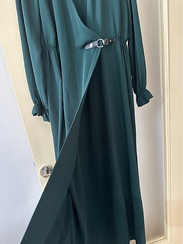 42 Beden yeşil Renk Armine elbise