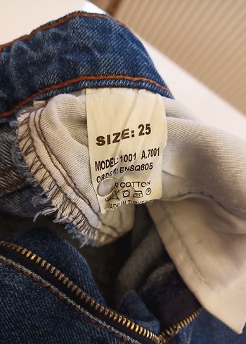 Kadın Lacivert Midi Denim Pantolon - Görsel 4