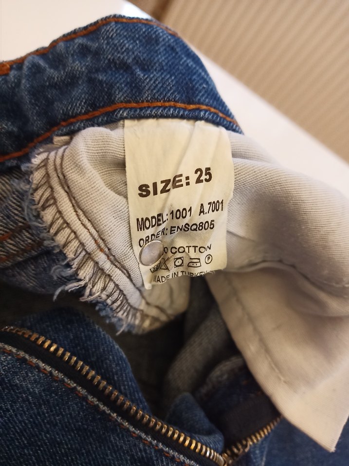 Kadın Lacivert Midi Denim Pantolon - Görsel 4