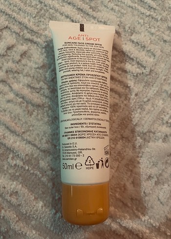 Carroten SPF 50 Yaşlanma Karşıtı Yüz Kremi - Görsel 2