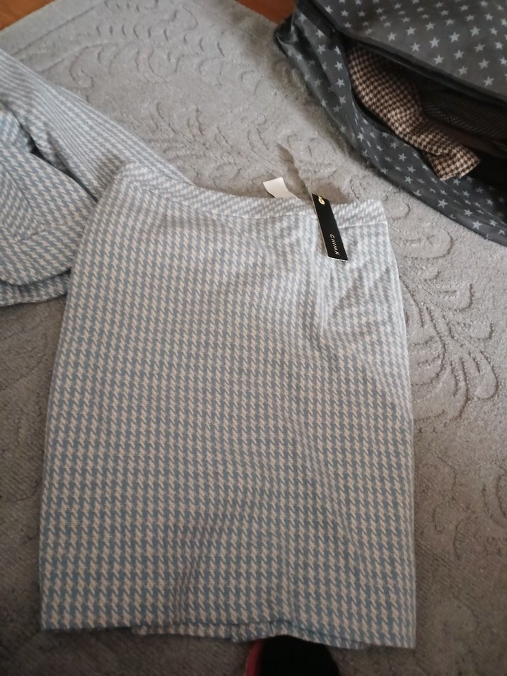 Mavi Parlak Erkek Rozeti - CHIMA - Görsel 2