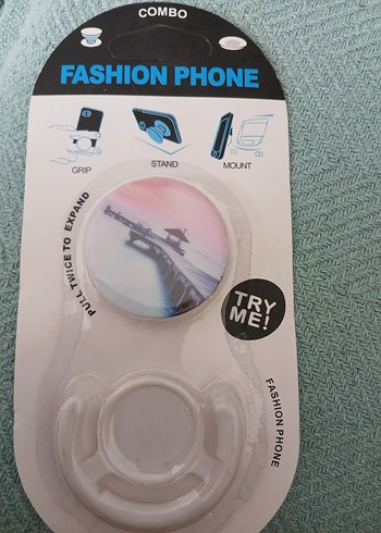 Pastel Renkli Çok Fonksiyonlu Telefon Tutucu - Görsel 2