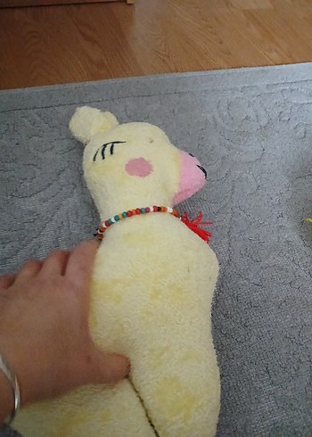 Sarı Pastel Peluş Oyuncak - Görsel 2